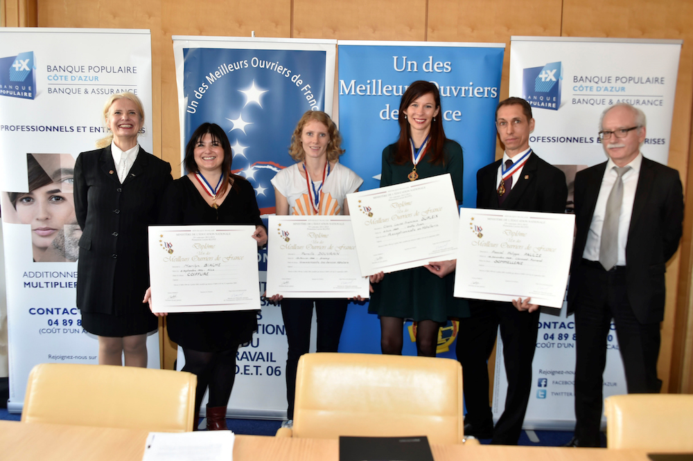 photo La Banque Populaire Côte d’Azur soutient les Meilleurs Ouvriers de France