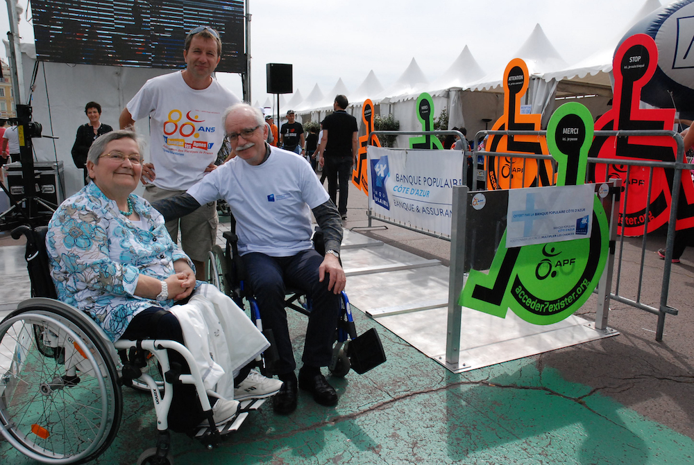 photo La Banque Populaire Côte d’Azur, l’Association des Paralysés de France et le Rotary s’engagent pour l’accessibilité
