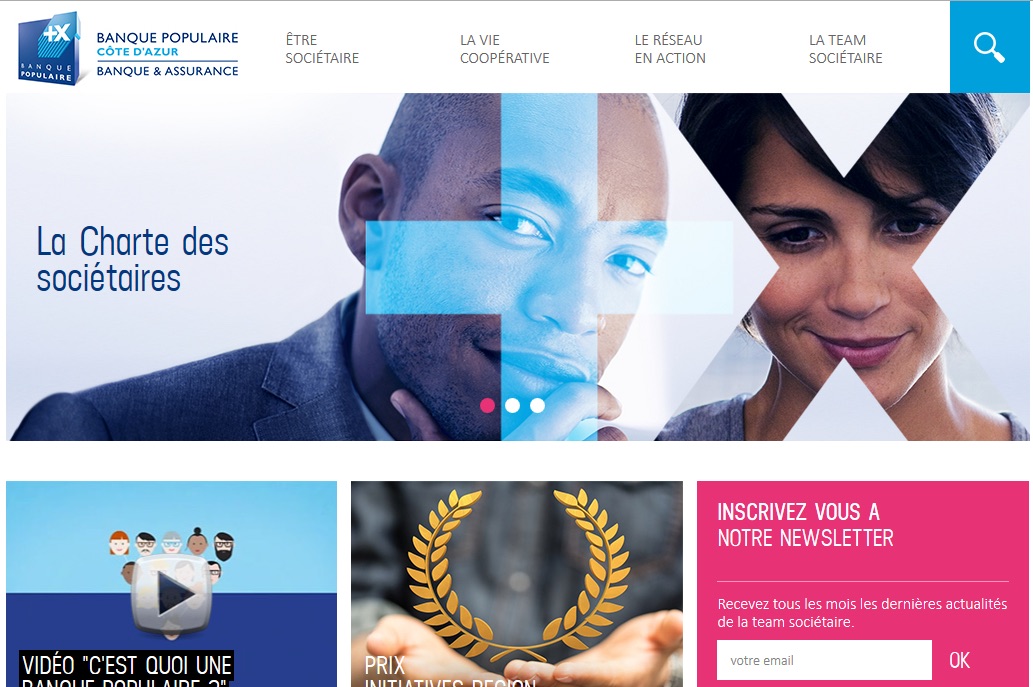 photo Banque Populaire Côte d’Azur : ouverture du site internet dédié au sociétariat