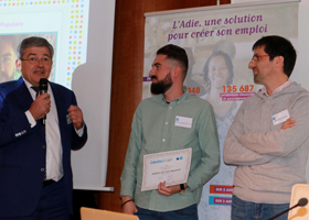 photo Adie : remise du Prix Jeunes Banque Populaire